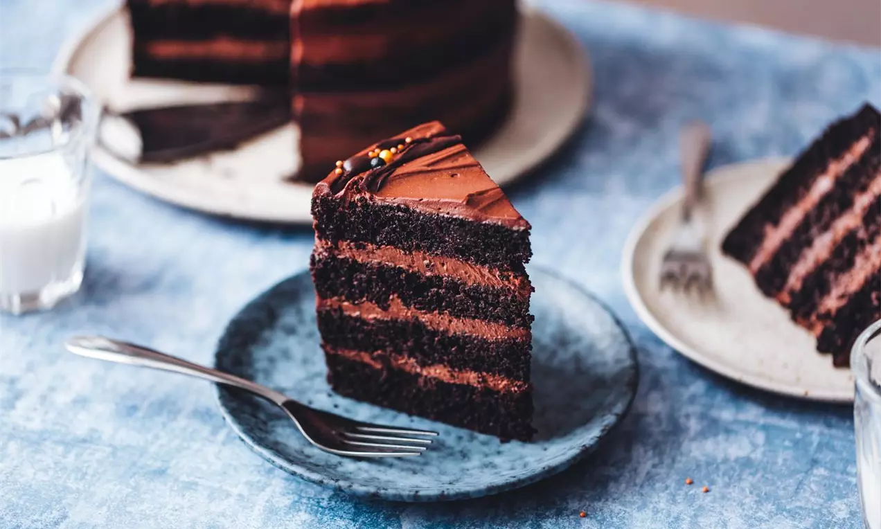 Pivná čokoládová torta